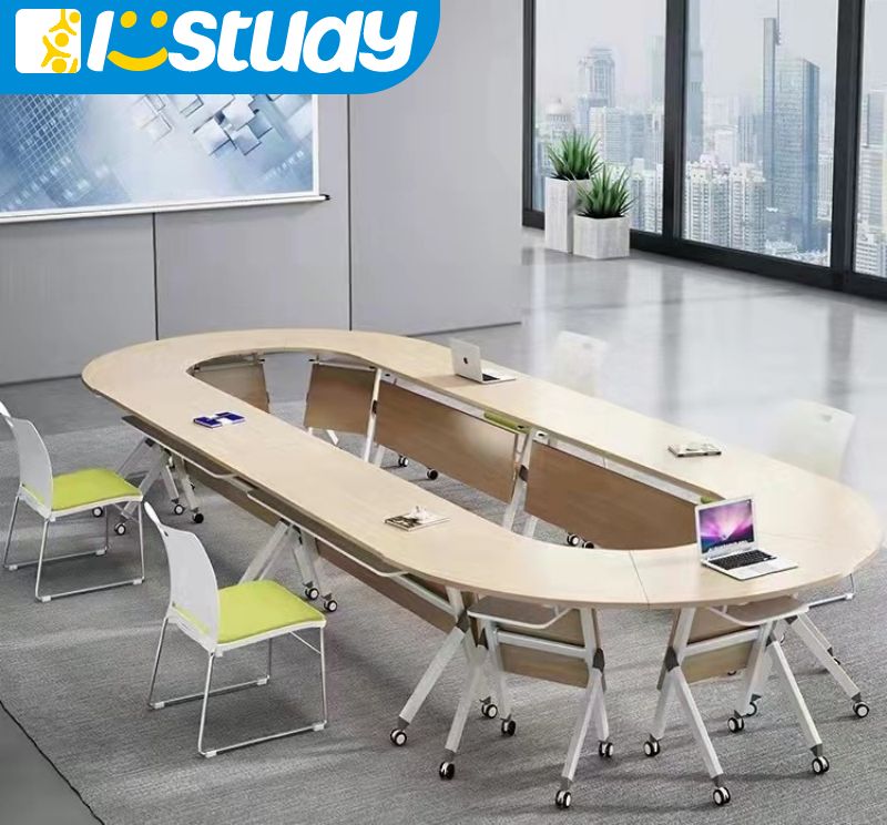 Folding Modular Conference Table - Multi-Functional Training Furniture (1)